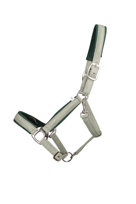 Hy Equestrian Mermaid Shimmer Head Collar and Lead Rope Set #colour_mint-green