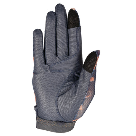 Hy Equestrian Elevate Country Riding Gloves #colour_navy-fossil