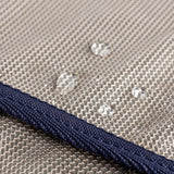 DefenceX Shield Rain-Repel Mesh Combi Fly Rug #colour_grey-navy