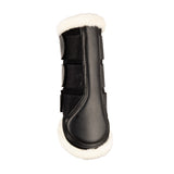 ProReaction Performance Air Mesh Brushing Boots by Hy Equestrian #colour_black