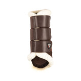 ProReaction Performance Air Mesh Brushing Boots by Hy Equestrian #colour_brown