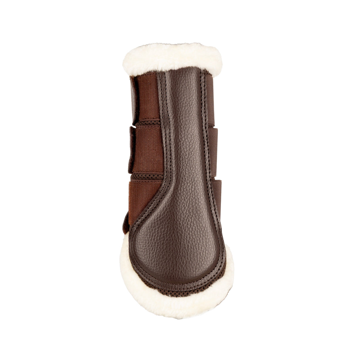 ProReaction Performance Air Mesh Brushing Boots by Hy Equestrian #colour_brown