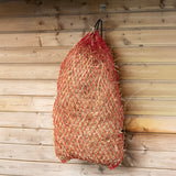 Hy Equestrian Slow Flow Lock-Knot Haynet #colour_red