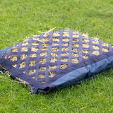 Hy Equestrian Slow Flow Diamond Hay Bag #colour_navy