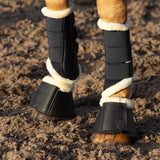 ProReaction Performance Air Mesh Over Reach Boots by Hy Equestrian #colour_black