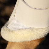 ProReaction Performance Air Mesh Brushing Boots by Hy Equestrian #colour_white