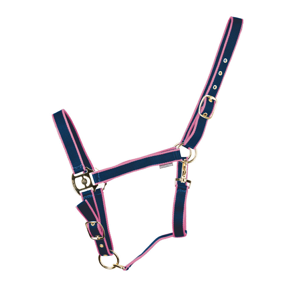 HyCONIC Head Collar #colour_navy-pink