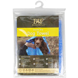 Benji & Flo Quick Dry Dog Towel #colour_blue