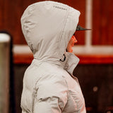 EQUIDRY Thora Waterproof Riding Puffer #colour_sand