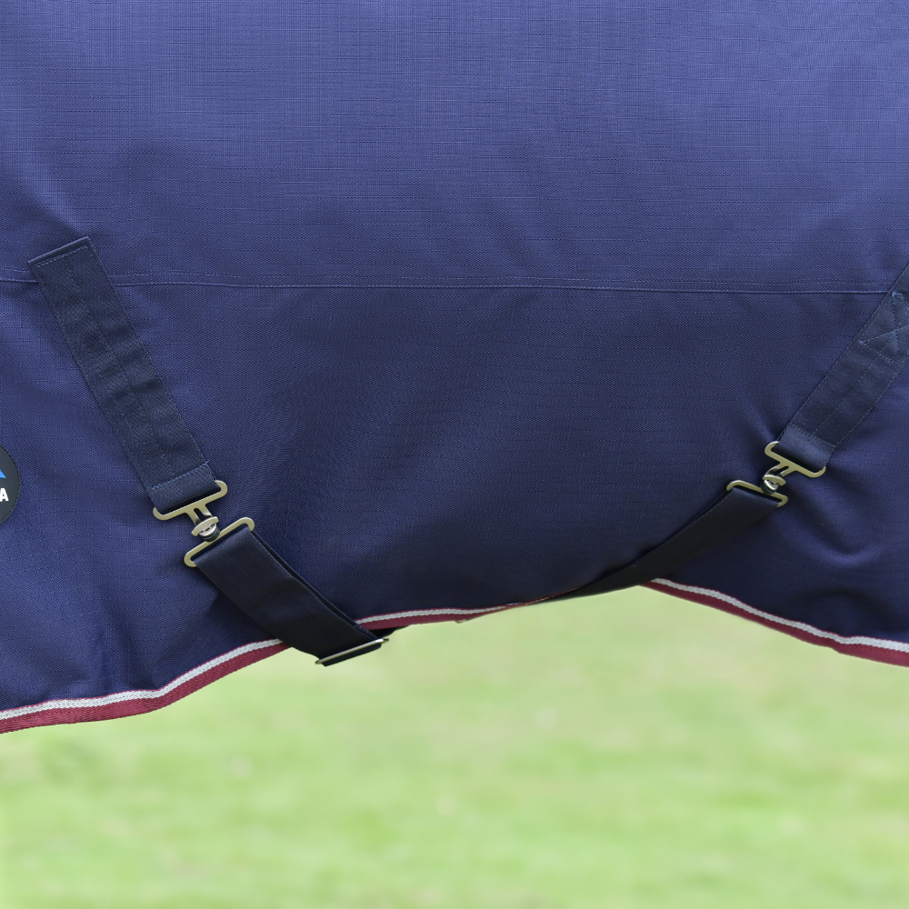 Weatherbeeta Comfitec Essential 360G Combo Turnout #colour_navy-burgundy
