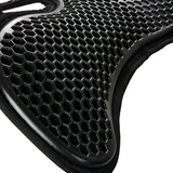 Acavallo Pad SP WFS Suede Hexagonal Gel Front Riser #colour_black