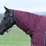 Weatherbeeta Comfitec Essential 360G Combo Turnout #colour_burgundy-navy