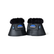 Weatherbeeta Tough-Tec Fleece Trim Bell Boots #colour_black