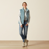 Ariat Women's UltraPuff Down Gilet #colour_steel-sage