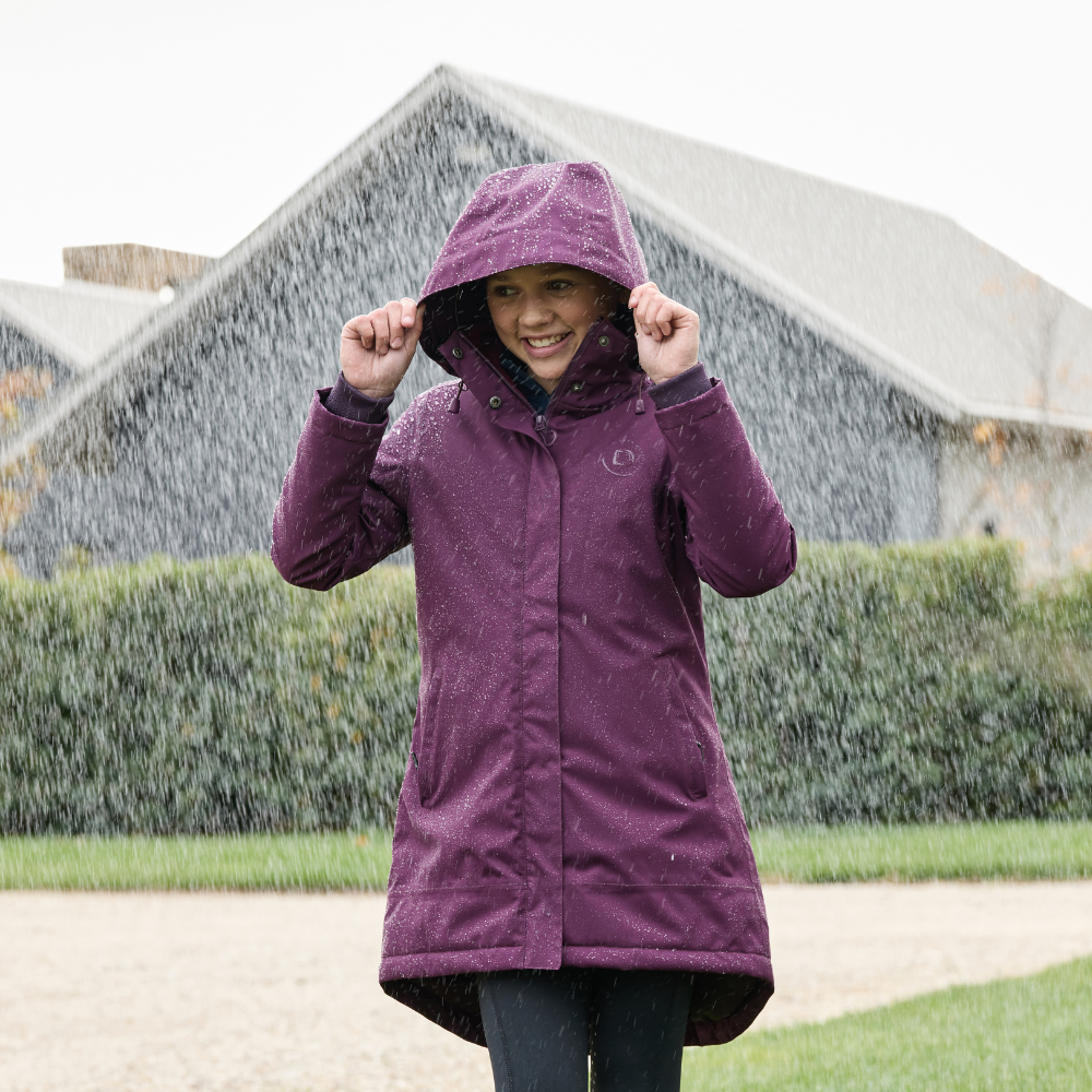 Dublin Children's Everyday Waterproof Jacket #colour_purple-violet