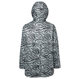 Mountain Horse Children's Drops Rain Coat #colour_black-grey
