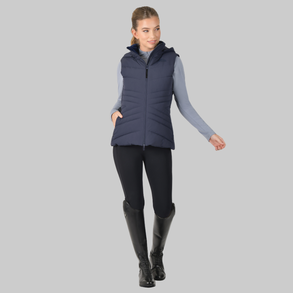 Weatherbeeta Ladies Insulated Vest #colour_navy
