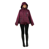 EQUIDRY Women's Thin Fleece Shortie #colour_plum