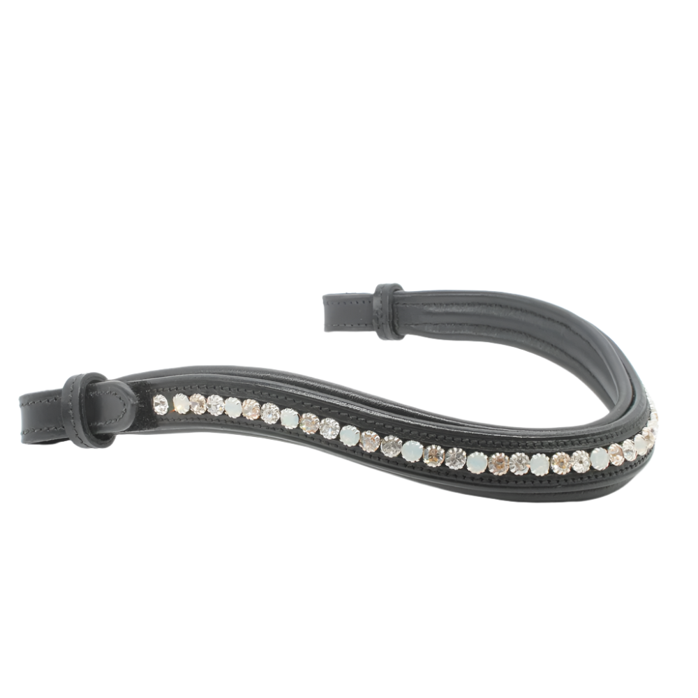 Mackey Crystal Sparkle Browband #colour_black