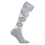 HV Polo Argyle Socks #colour_grey-melange-optical-white
