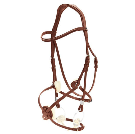 Stubben 2700 Grackle Noseband #colour_redwood-redwood