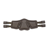 Stubben Equi-Soft® Saddle Girth with Cover - Ebony #colour_vachette-leather-ebony