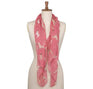 Toggi Ladies Riley Square Scarf #colour_deep-blush-dog-print