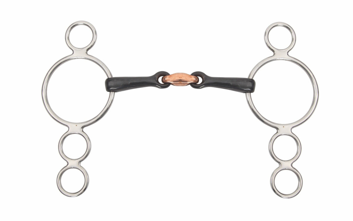 Shires Sweet Iron Three Ring Dutch Gag
