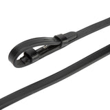 Shires Lusso Curb Reins #colour_black