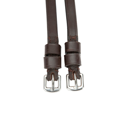 Shires Velociti Lusso Throat Lash #colour_havana