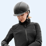 SWING H24 Chrome Riding Hat #colour_matt-black