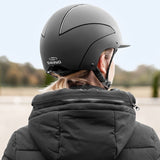 SWING H24 Chrome Riding Hat #colour_matt-black