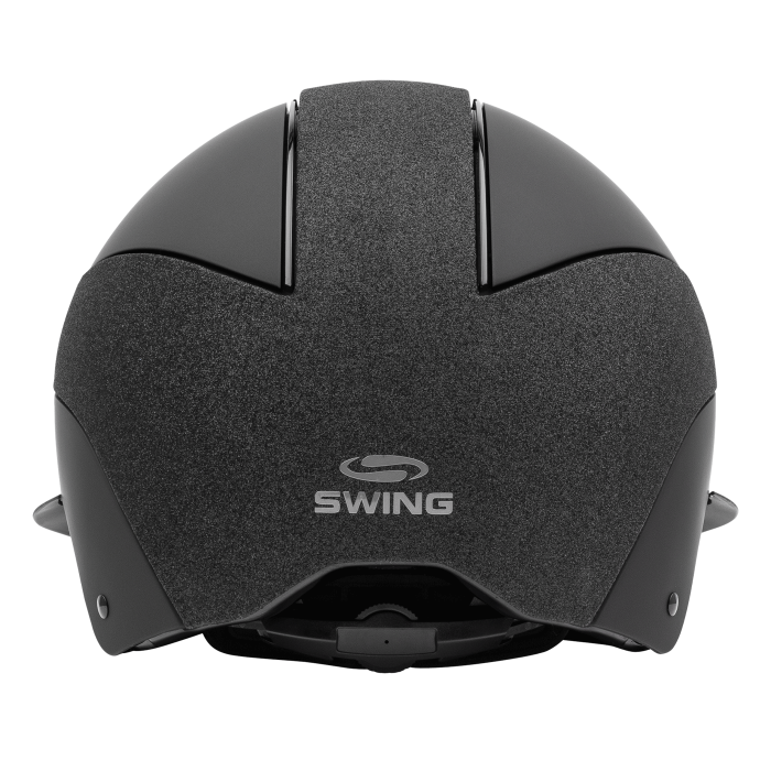 SWING H24 Lady Shine Riding Hat #colour_black-matt