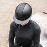 SWING H24 Lady Shine Riding Hat #colour_black-matt