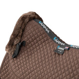 Shires Performance Supafleece Saddlecloth #colour_brown