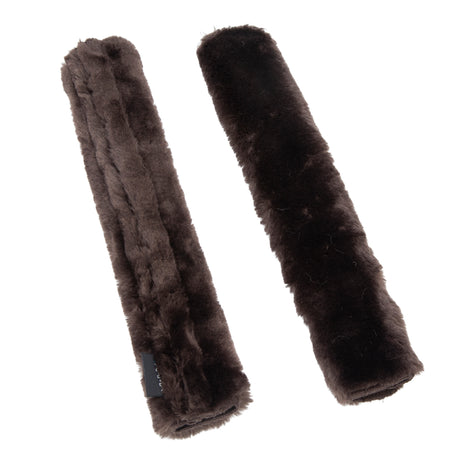 Shires ARMA SupaFleece Rein Guard colour_brown