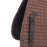 Shires ARMA Deluxe Cotton Numnah #colour_brown