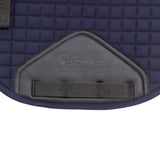 Shires ARMA Deluxe Cotton Numnah #colour_navy