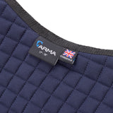 Shires ARMA Deluxe Cotton Numnah #colour_navy