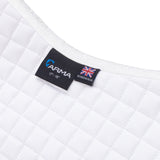 Shires ARMA Deluxe Cotton Numnah #colour_white