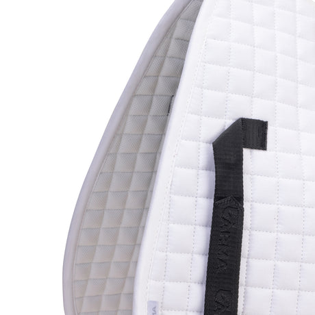 Shires ARMA Deluxe Cotton Numnah #colour_white