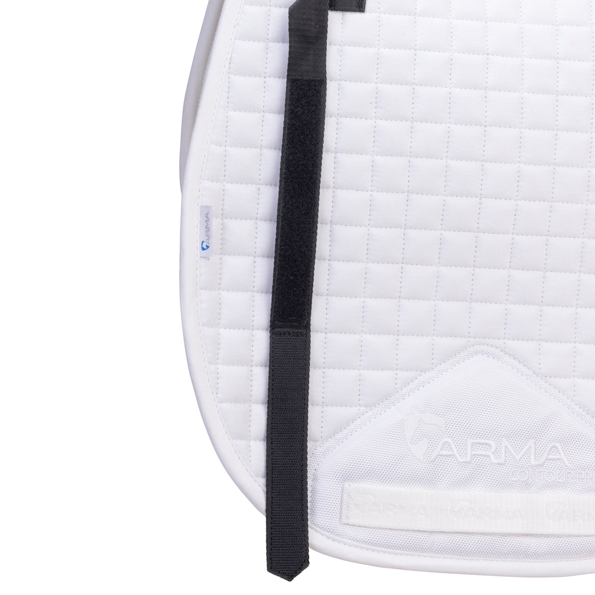 Shires ARMA Deluxe Cotton Numnah #colour_white