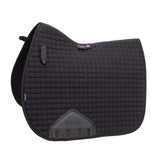 Shires ARMA Deluxe Cotton Saddlecloth #colour_black