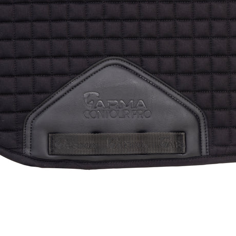 Shires ARMA Deluxe Cotton Saddlecloth #colour_black