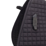 Shires ARMA Deluxe Cotton Saddlecloth #colour_black