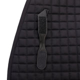 Shires ARMA Deluxe Cotton Saddlecloth #colour_black