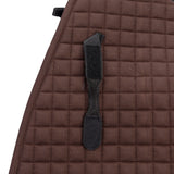 Shires ARMA Deluxe Cotton Saddlecloth #colour_brown