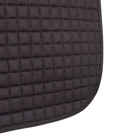 Shires ARMA Deluxe Cotton Jump Saddlecloth #colour_black
