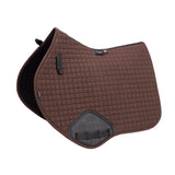 Shires ARMA Deluxe Cotton Jump Saddlecloth #colour_brown