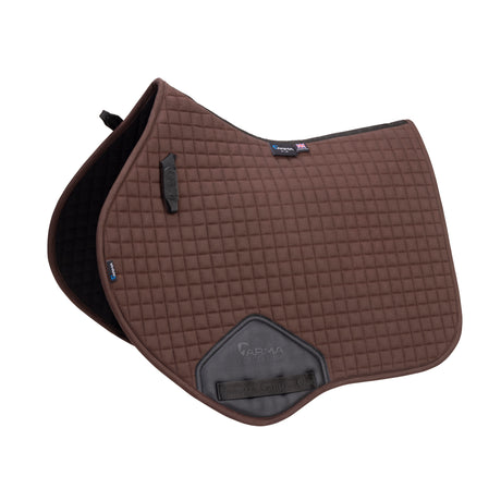 Shires ARMA Deluxe Cotton Jump Saddlecloth #colour_brown